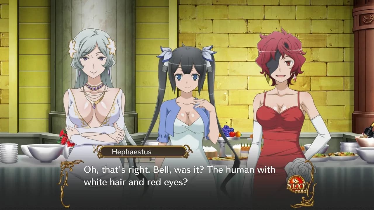 Is It Wrong to Try to Pick Up Girls in a Dungeon? Infinite Combate — скриншот 7