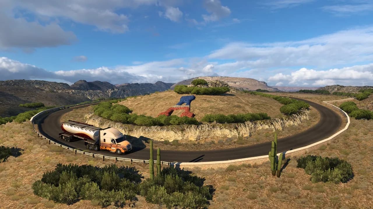 American Truck Simulator Arizona — скриншот 7