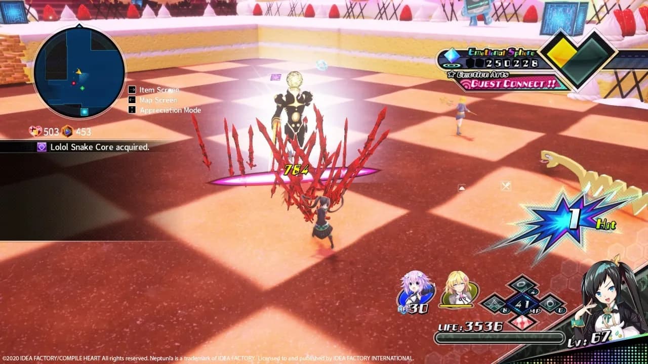Neptunia Virtual Stars — скриншот 6