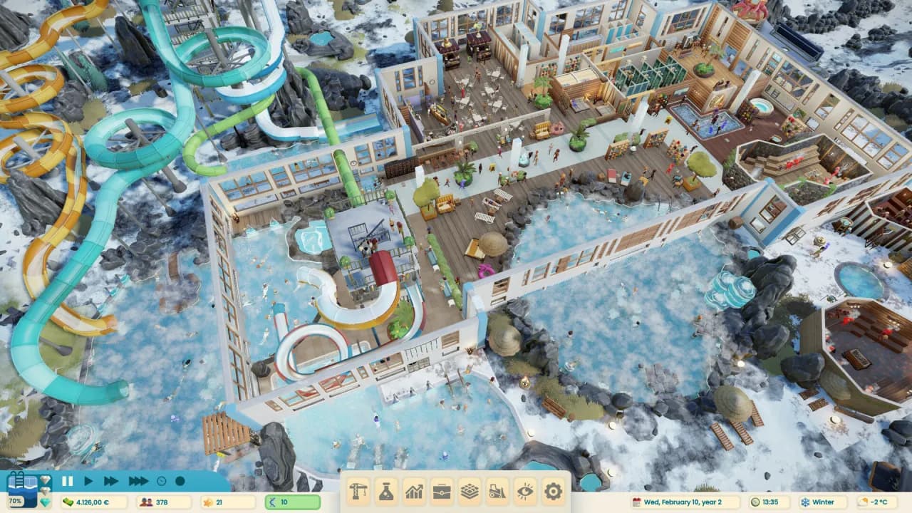 Aquapark Tycoon — скриншот 2