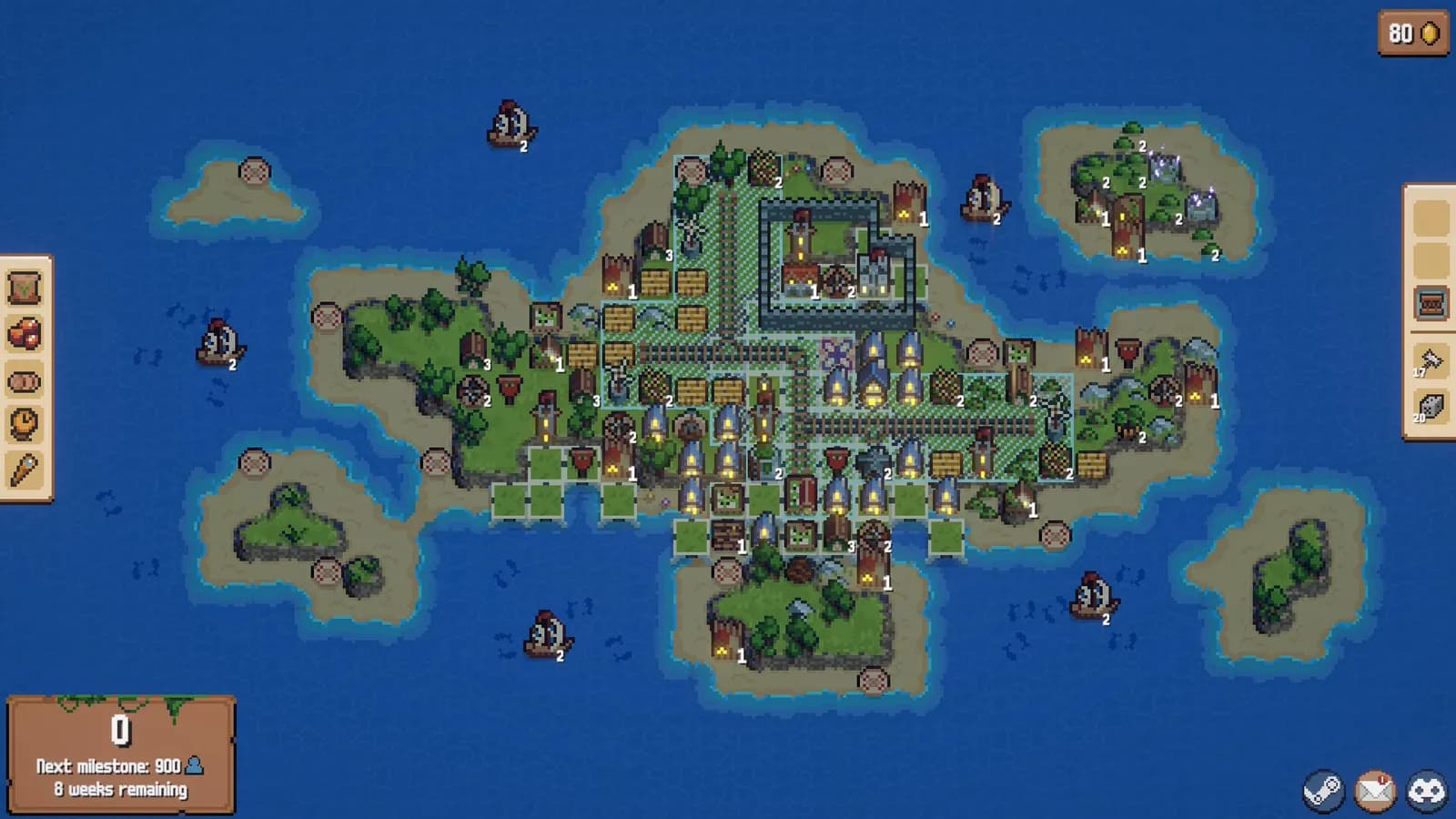Combolands: Roguelike Citybuilder — скриншот 6