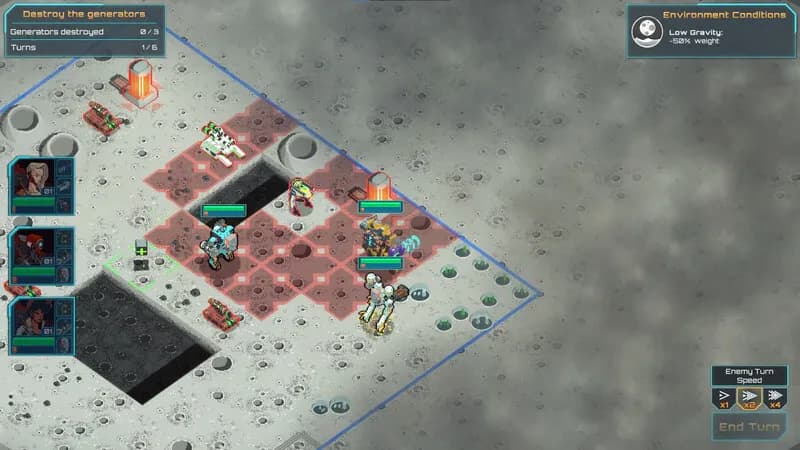 Ignited Steel: Mech Tactics — скриншот 5