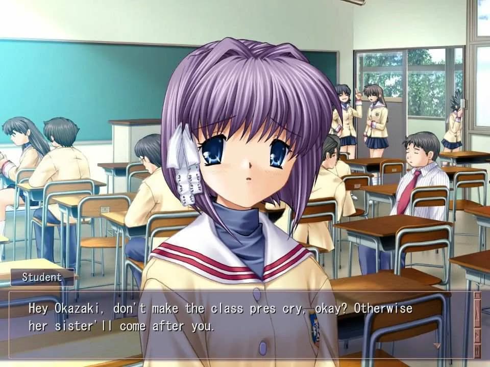 CLANNAD HD Edition — скриншот 1