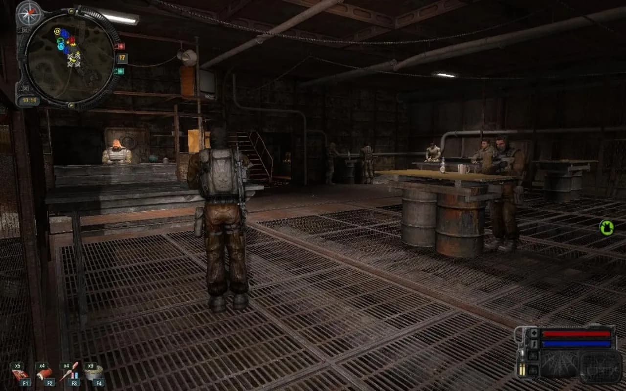 Сталкер: Call of Pripyat - Aliens Time - Затон — скриншот 3