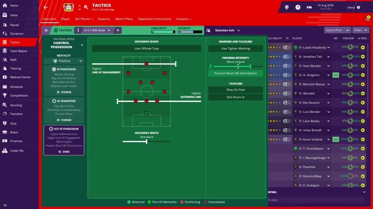 Football Manager 2019 — скриншот 3