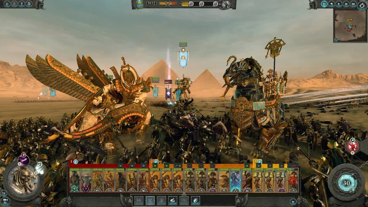 Total War: WARHAMMER 2 Rise of the Tomb Kings — скриншот 5
