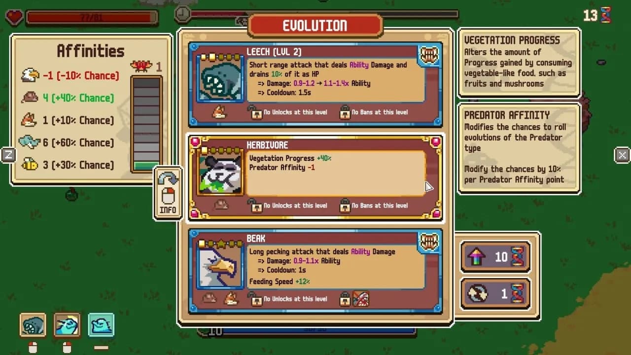 Everything is Crab: The Animal Evolution Roguelite — скриншот 7