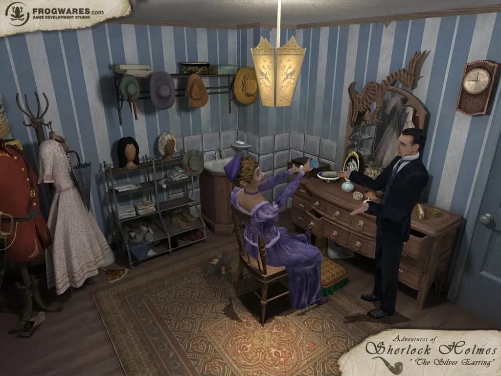 Sherlock Holmes: The Secret of the Silver Earring — скриншот 12