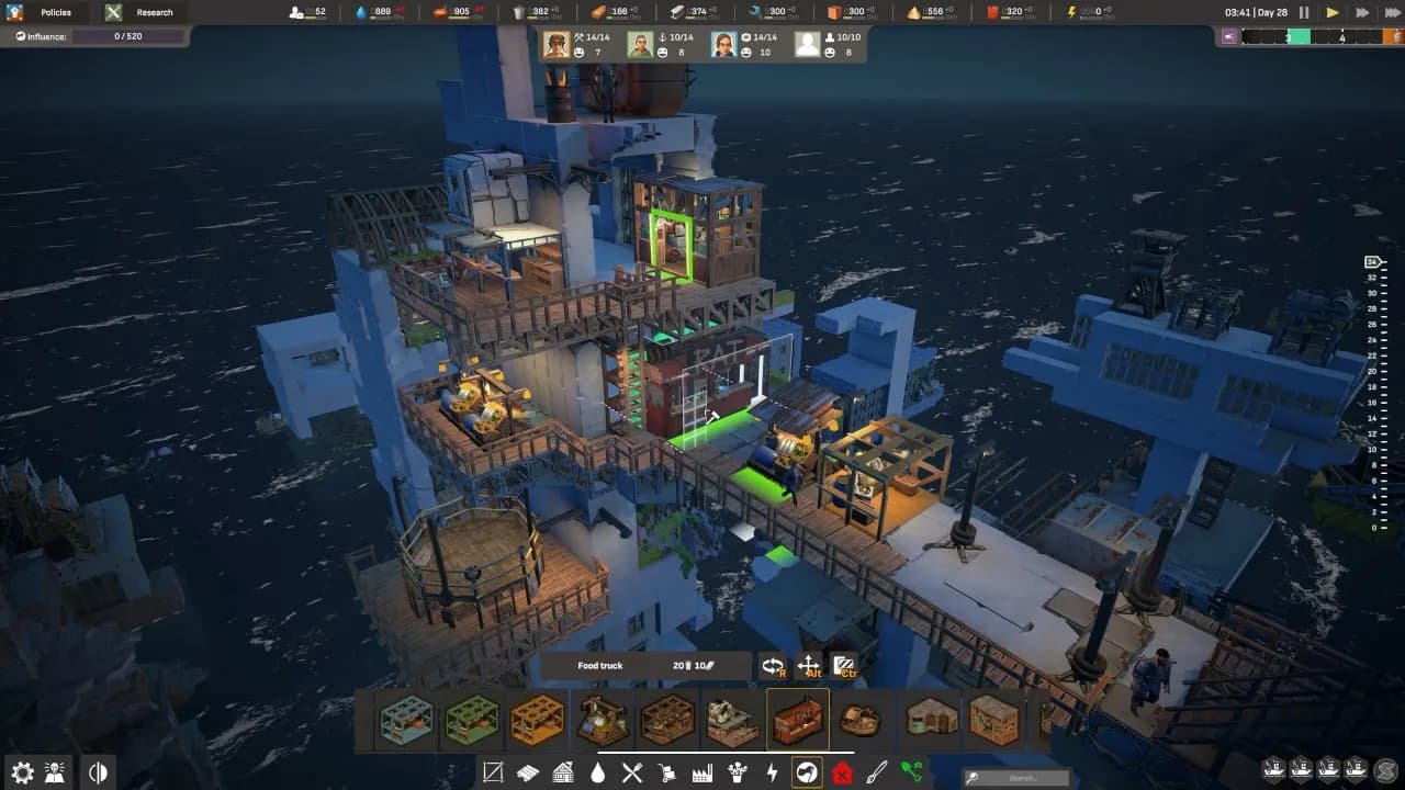 ALL WILL FALL: Physics-Based Survival City Builder — скриншот 3