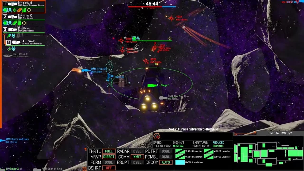 NEBULOUS: Fleet Command — скриншот 5