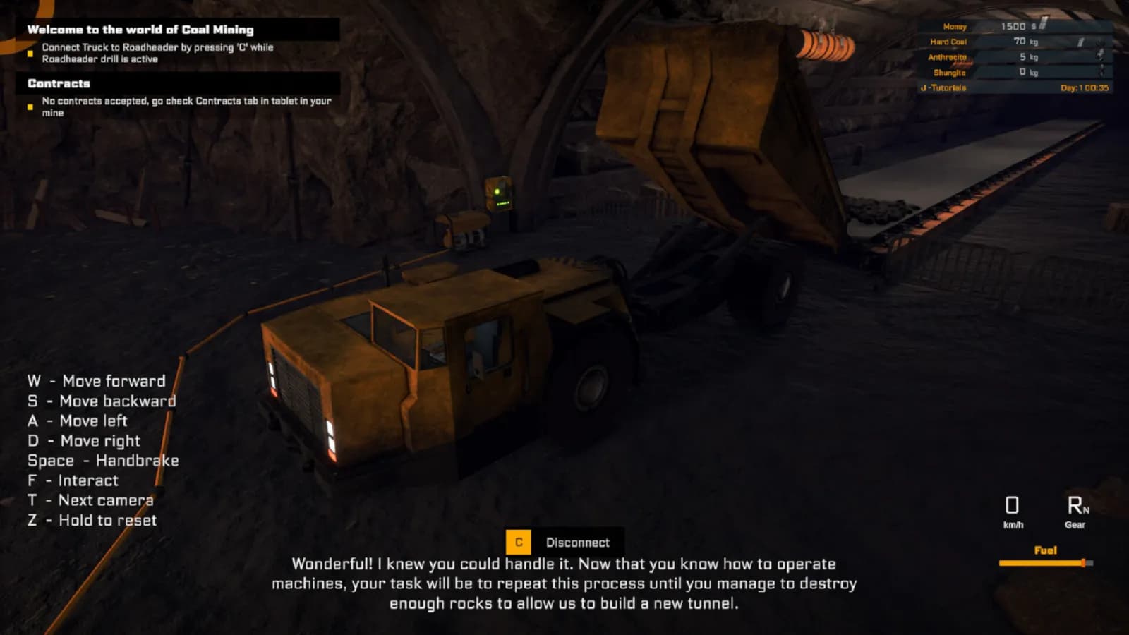 Coal Mining Simulator — скриншот 1