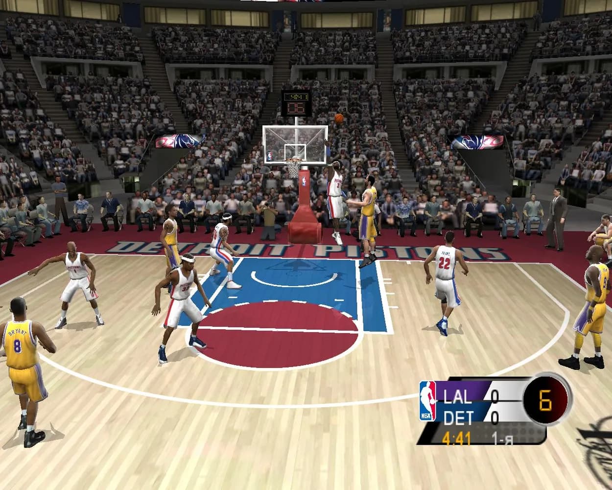 NBA Live 2005 — скриншот 4