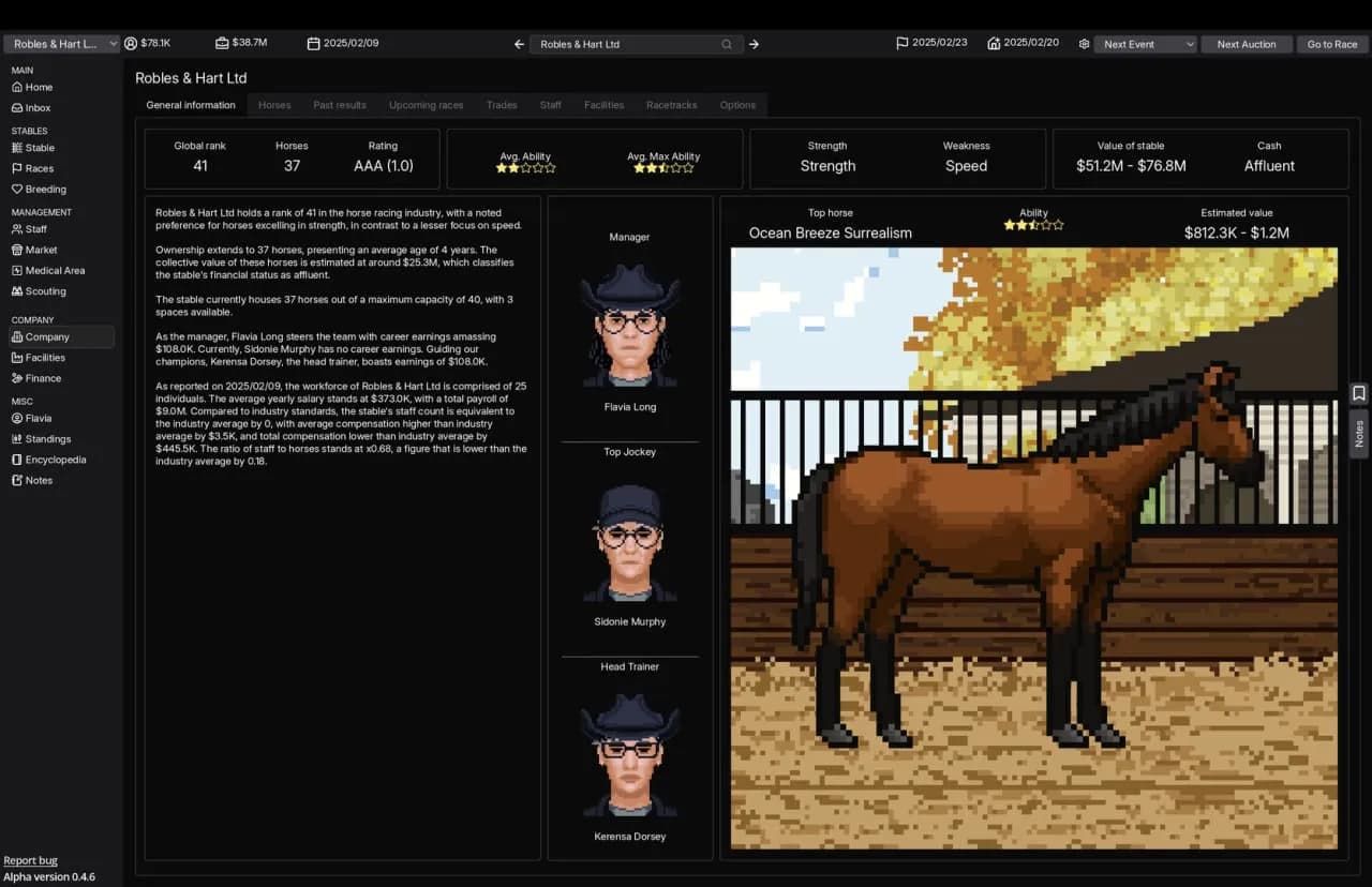 Horse Racing Manager — скриншот 2