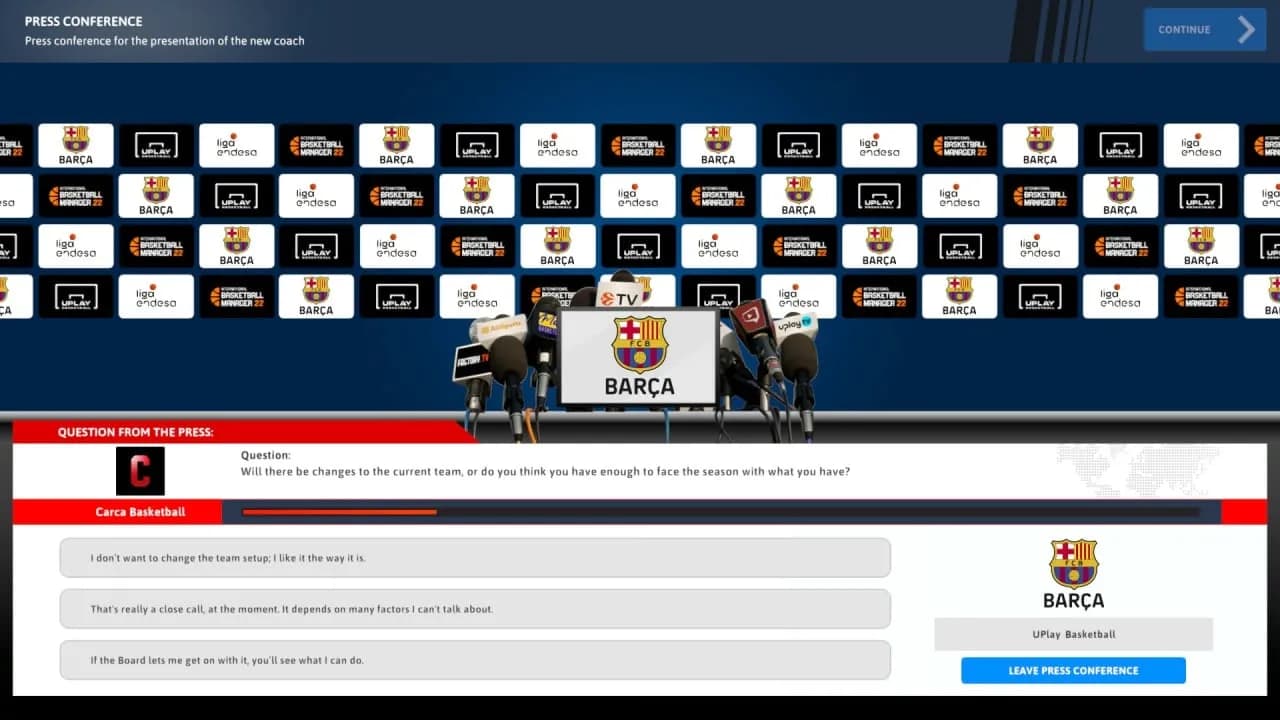 International Basketball Manager 22 — скриншот 3