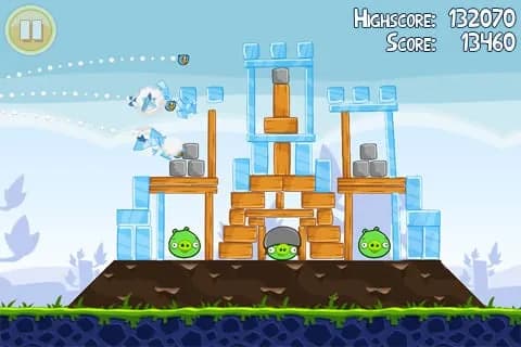 Angry Birds — скриншот 4