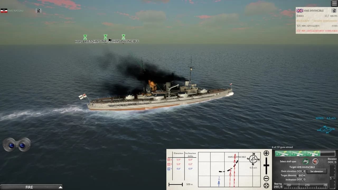Naval Hurricane — скриншот 1