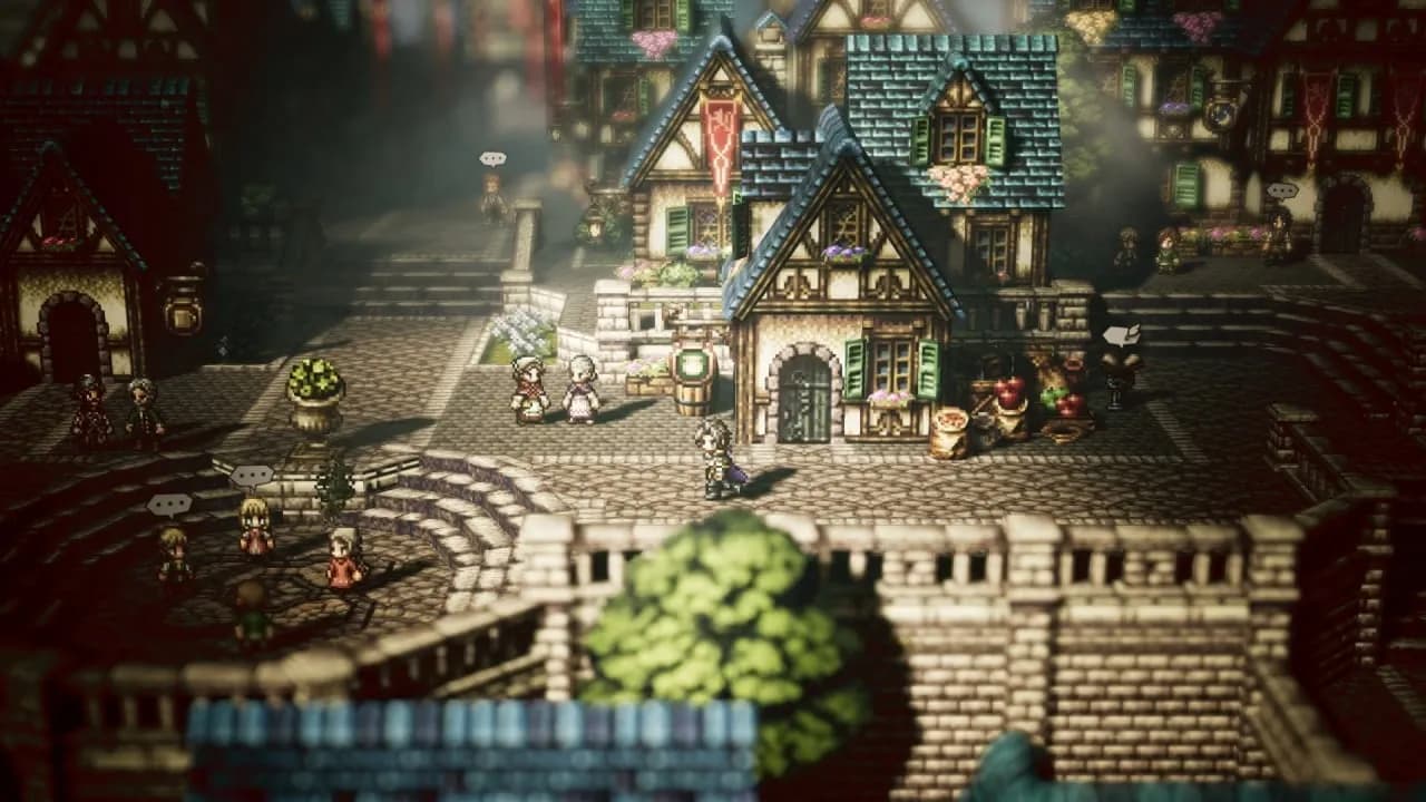 OCTOPATH TRAVELER — скриншот 1