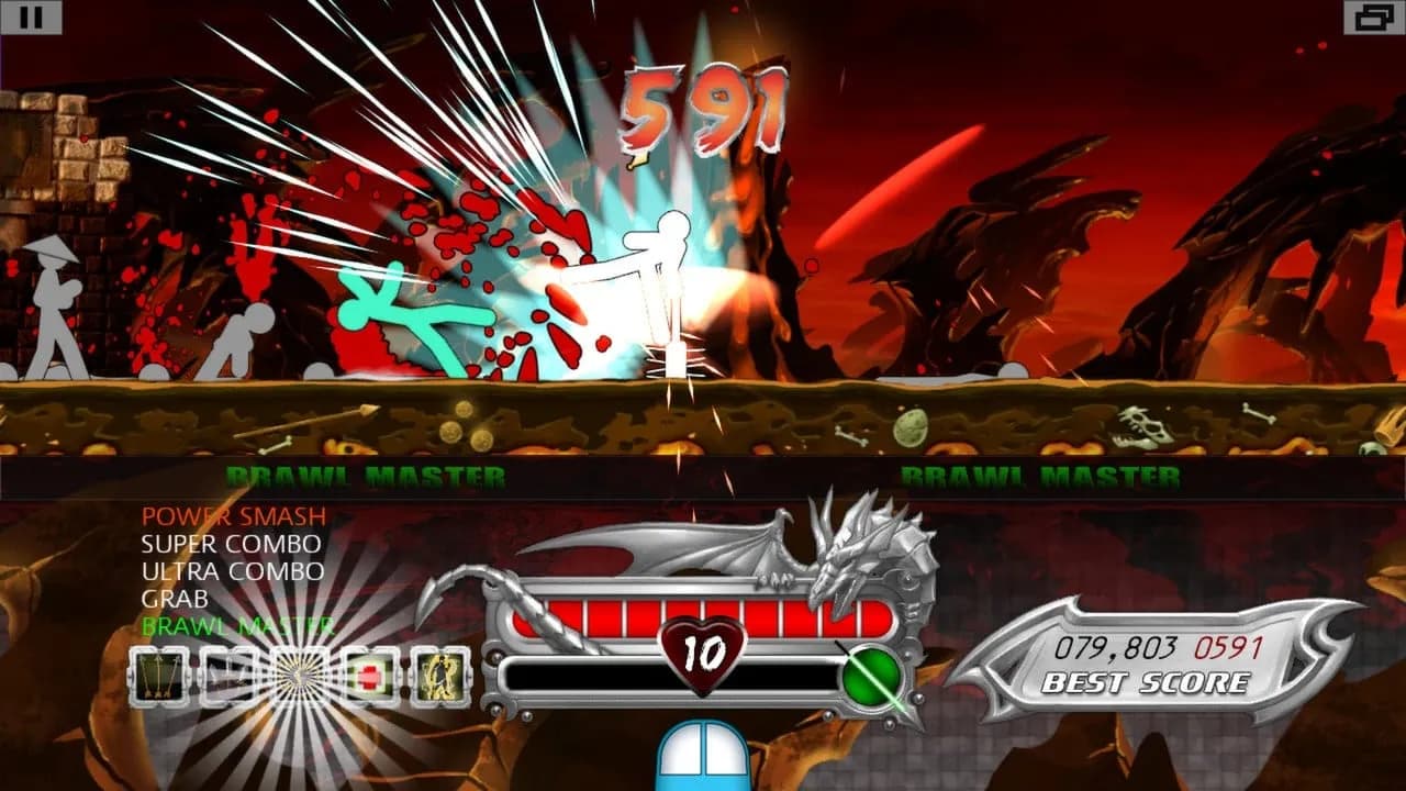 One Finger Death Punch — скриншот 2