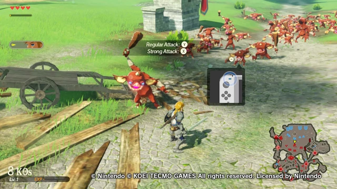 Hyrule Warriors: Age of Calamity — скриншот 1