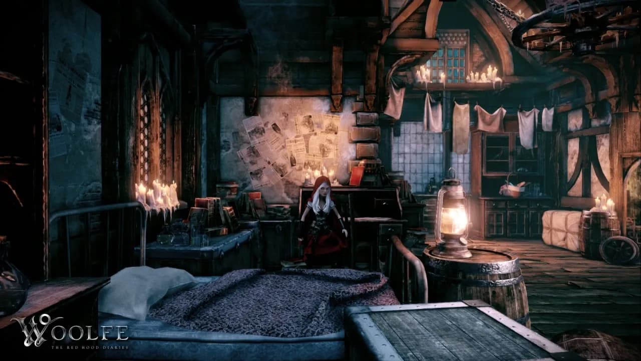 Woolfe - The Red Hood Diaries — скриншот 1