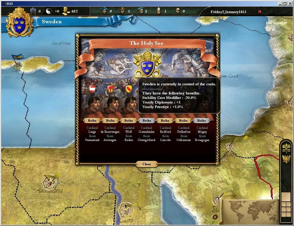 Europa Universalis 3 Complete — скриншот 7