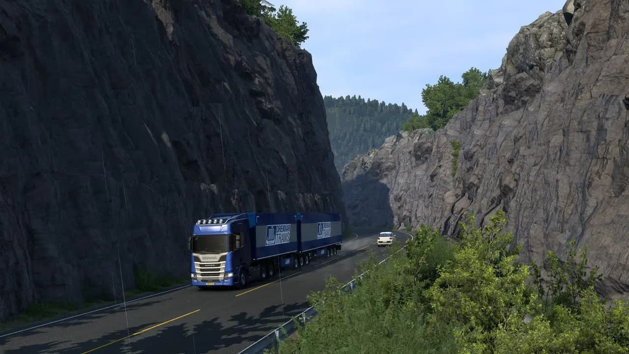 Euro Truck Simulator 2 - Scandinavia — скриншот 1