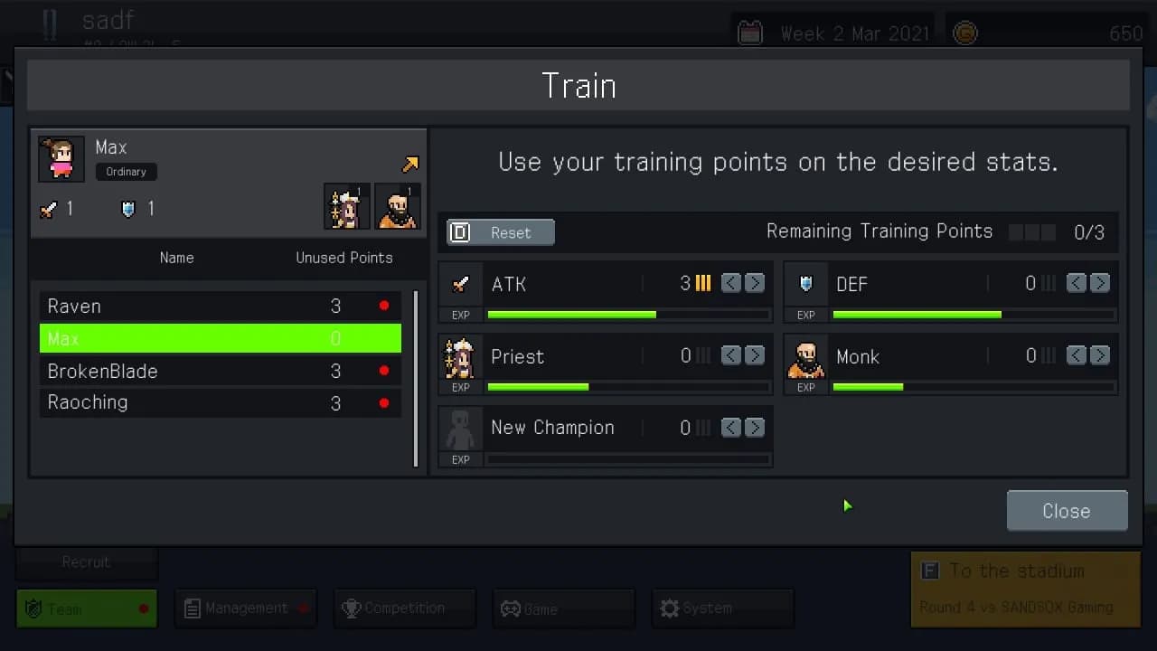 Teamfight Manager — скриншот 7