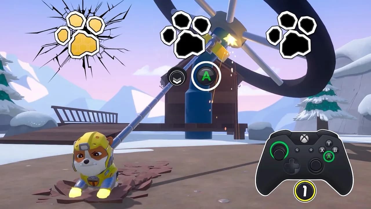 PAW Patrol Mighty Pups Save Adventure Bay — скриншот 7
