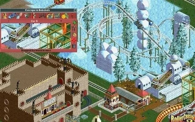 RollerCoaster Tycoon 2 — скриншот 1