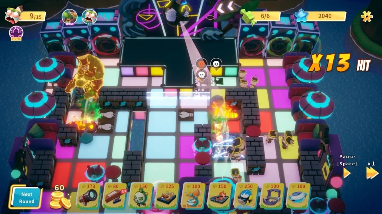 Candy Disaster - Tower Defense — скриншот 4