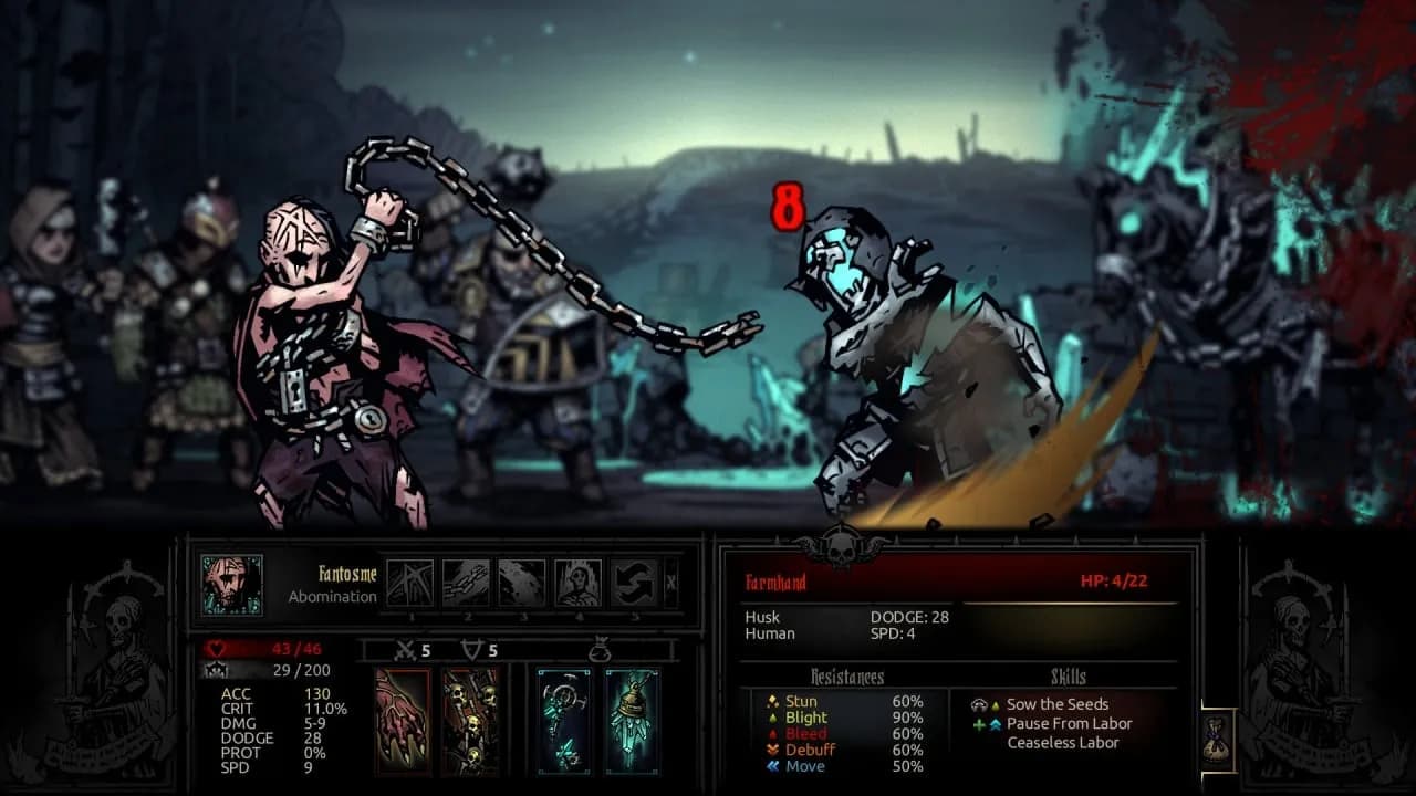 Darkest Dungeon: The Color Of Madness — скриншот 3