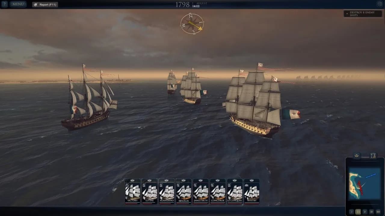 Ultimate Admiral: Age of Sail — скриншот 5