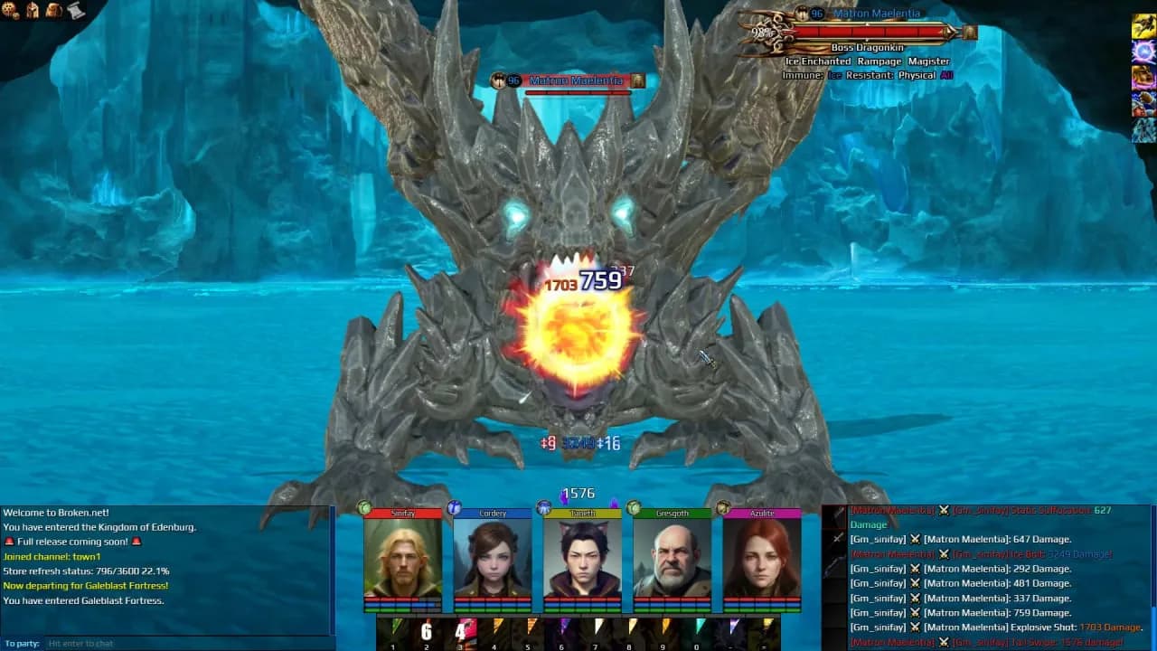 Nevergrind Online — скриншот 2