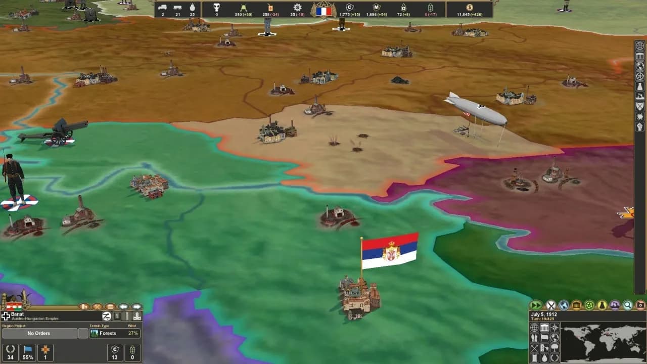 Making History: The Great War — скриншот 10