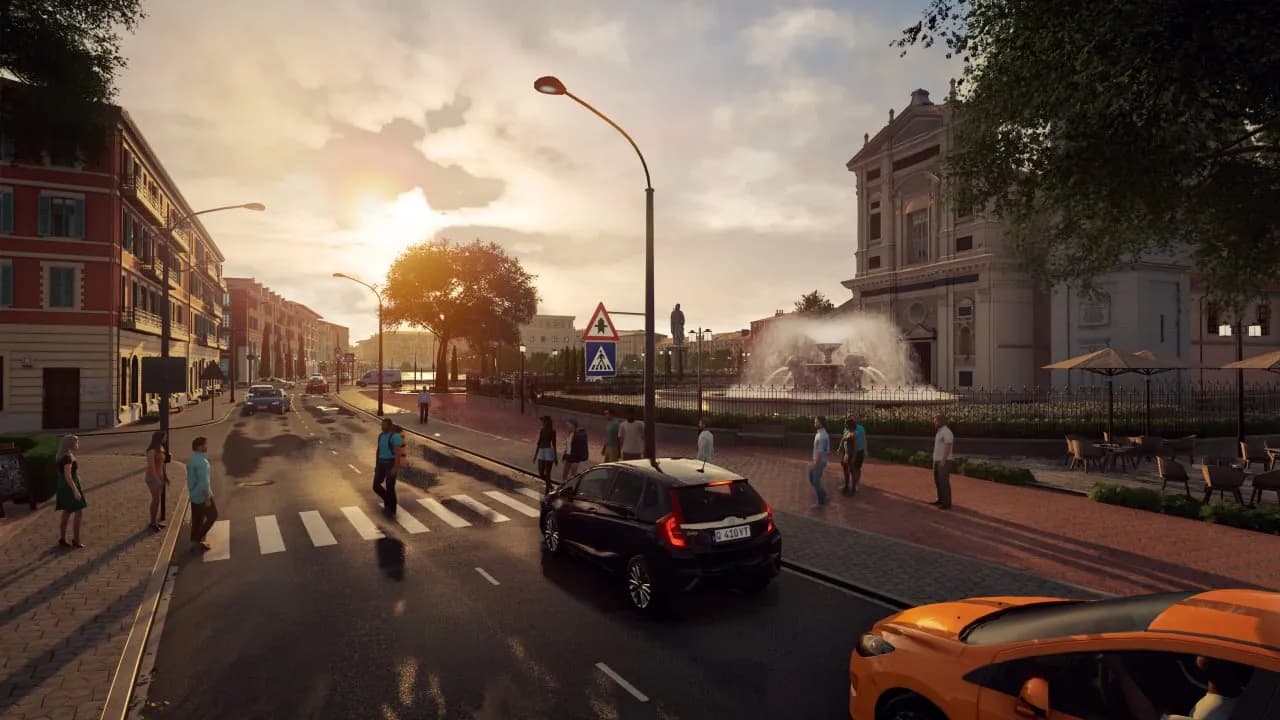 City Car Driving 2.0 — скриншот 3