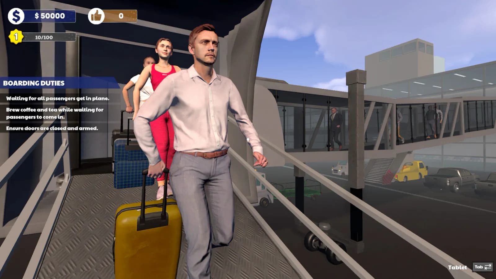 Cabin Crew Life Simulator — скриншот 1