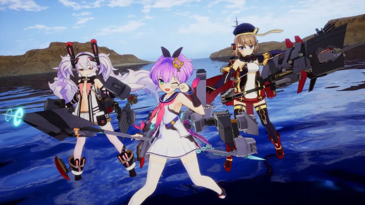 Azur Lane Crosswave — скриншот 1