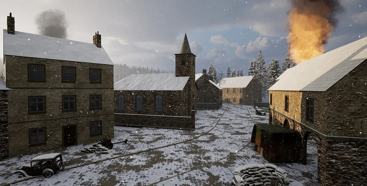 United Assault - Battle of the Bulge — скриншот 4
