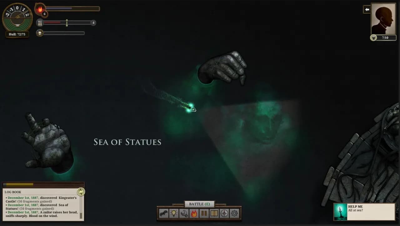 Sunless Sea — скриншот 4