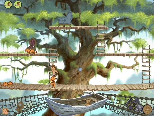 Tarzan Jungle Tumble — скриншот 5