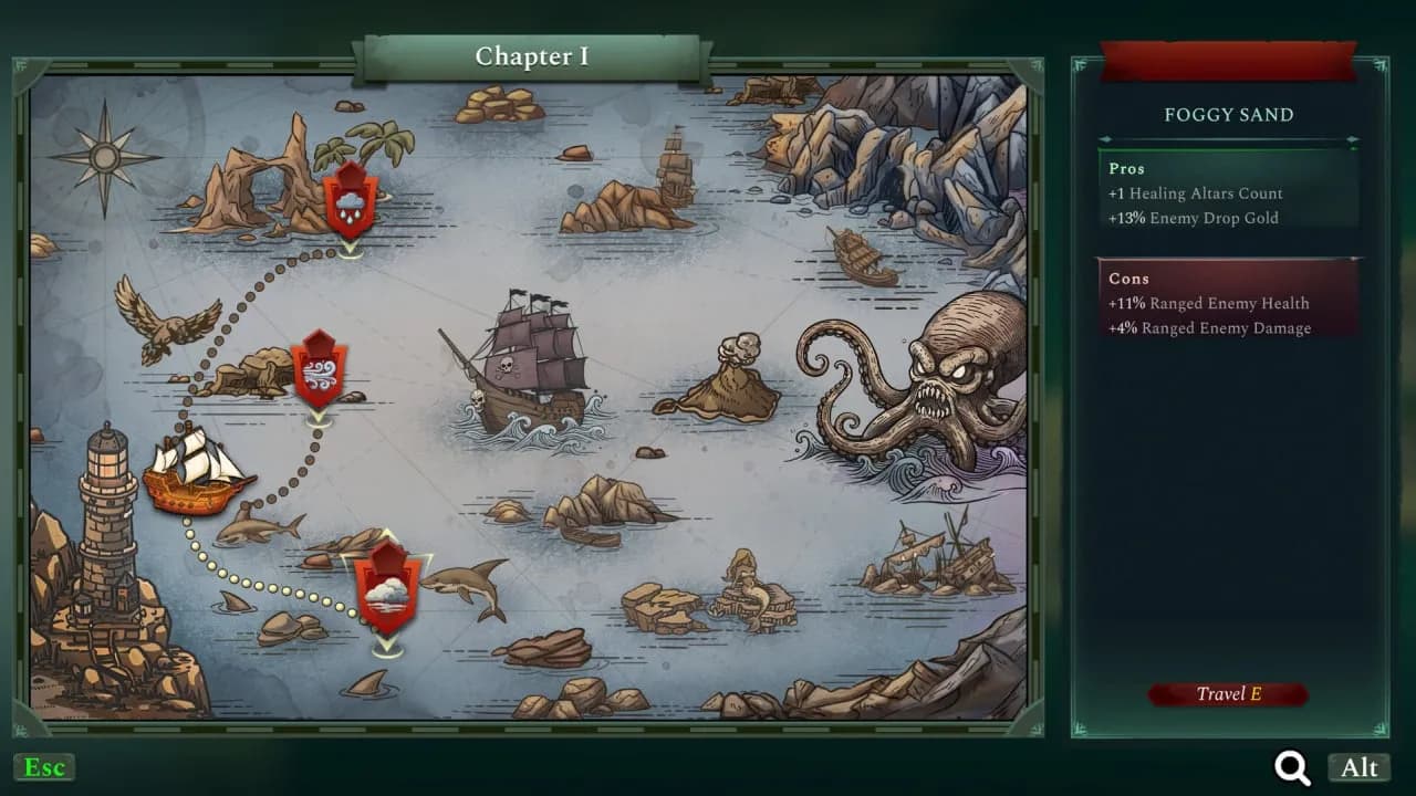 Curse of Pirates — скриншот 4