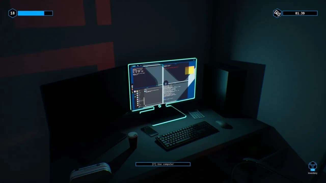 Hacker Simulator — скриншот 2