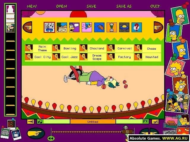 The Simpsons Cartoon Studio — скриншот 3