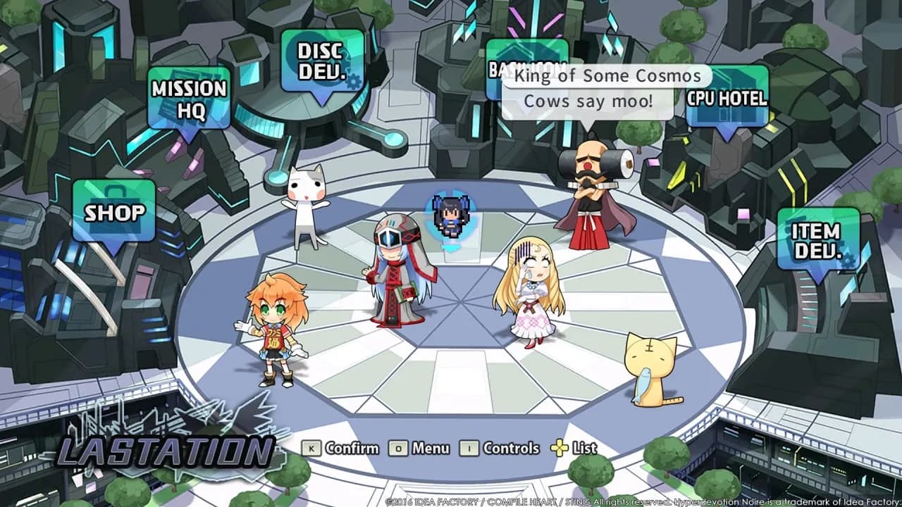 Hyperdevotion Noire: Goddess Black Heart — скриншот 10