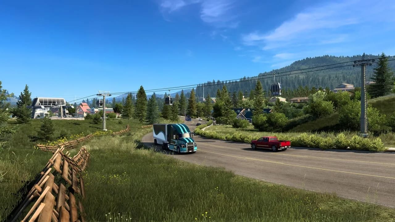 American Truck Simulator Colorado — скриншот 7