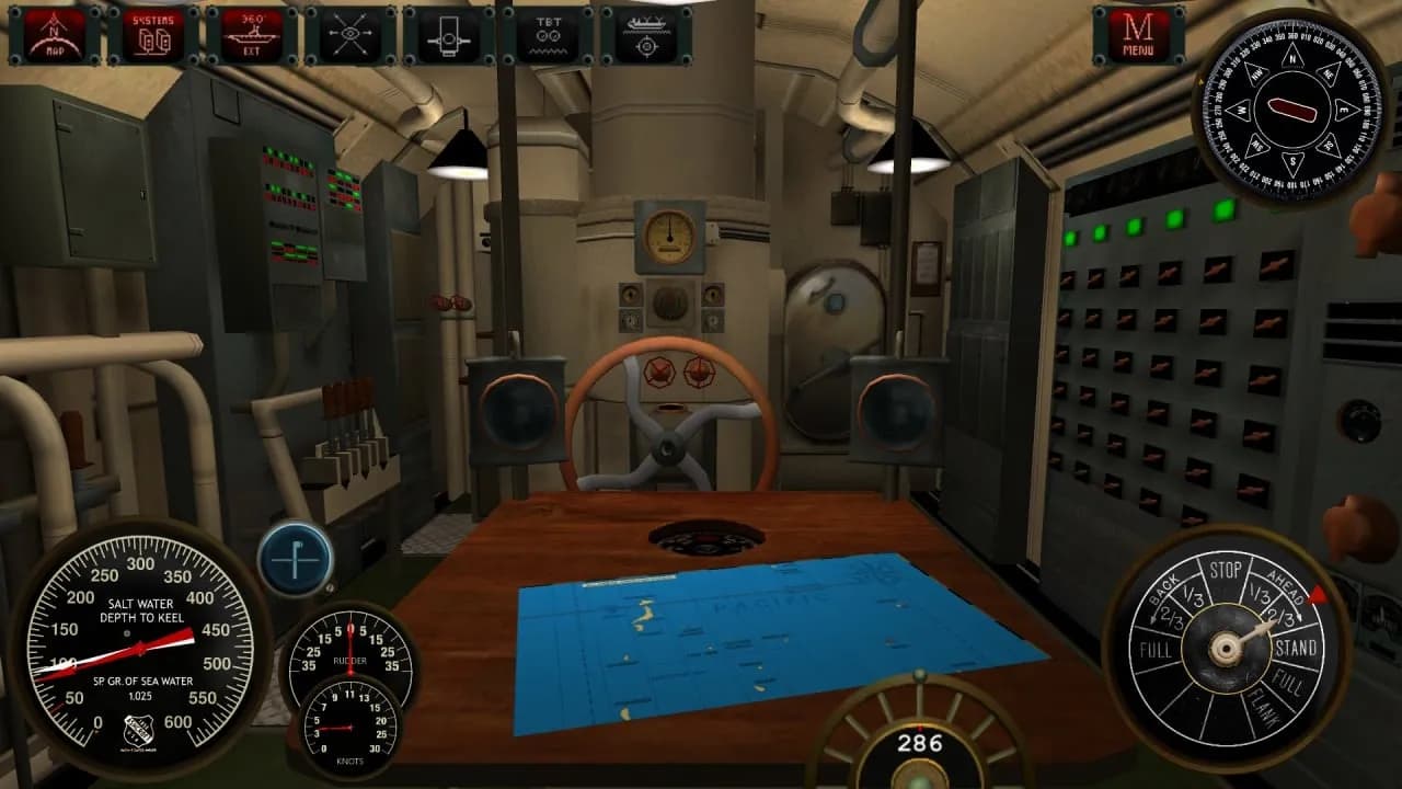 Silent Depth 3D Submarine Simulation — скриншот 7
