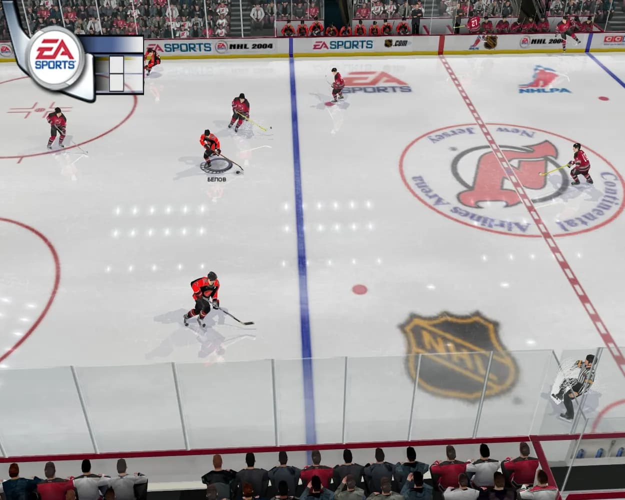 NHL 2004: Российская Хоккейная Лига — скриншот 3
