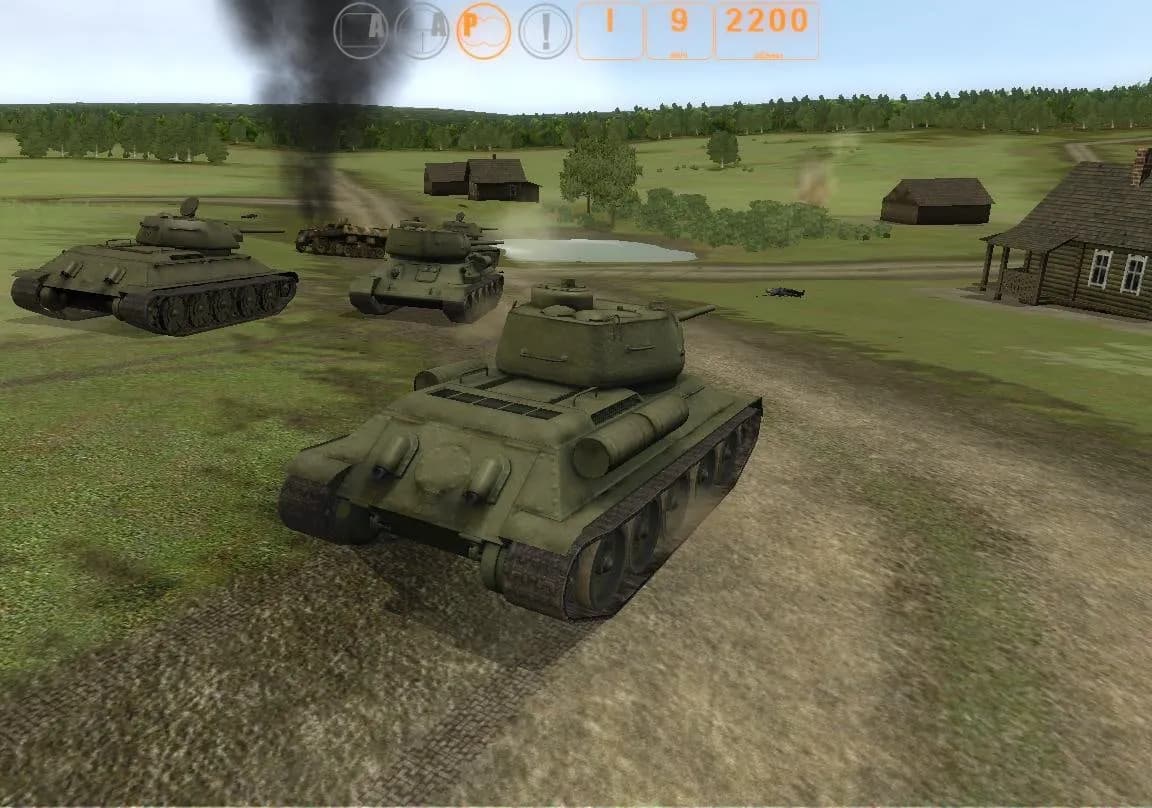 WW2 Battle Tanks T-34 vs. Tiger — скриншот 3