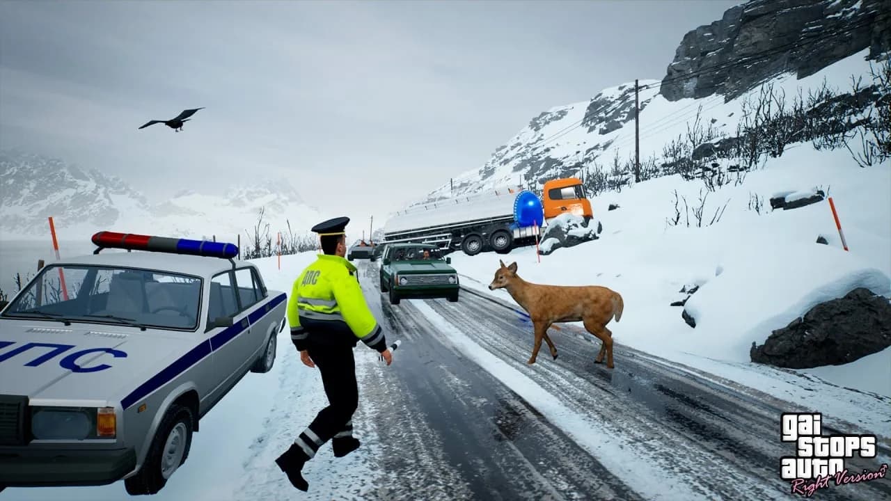GAI Stops Auto: Right Version Simulator — скриншот 9
