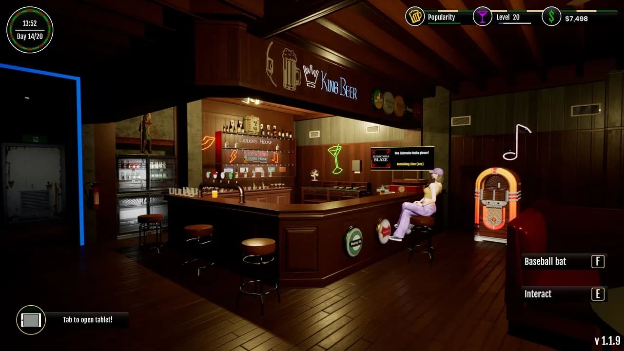 The Pub Life Simulator — скриншот 3